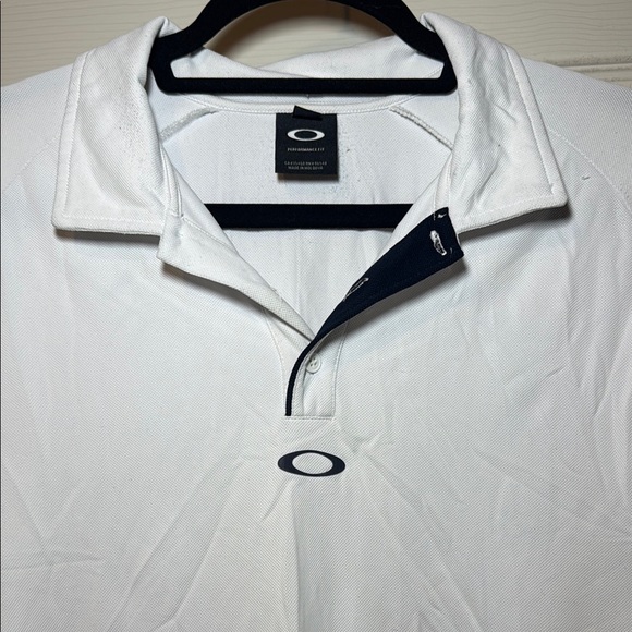 Oakley O-Sync Pack Knit Ss Polo White Size XL - Picture 3 of 10
